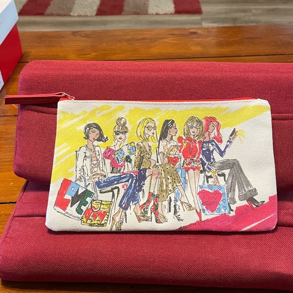 Brighton Red Heart Pouch - Picture 1 of 3